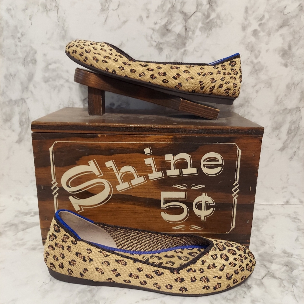 Pre-owned worn 1x rothy's the flat round toe